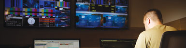 KVM in Broadcasting Studios